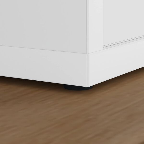 vidaXL Meubelvoetjes Pads 12 pcs Zwart &Oslash; 14 x 4 mm EVA