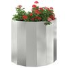 vidaXL Plantenbak Zilver 60 x 30 x 50 cm Gegalvaniseerd staal