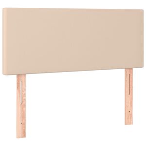 vidaXL Hoofdbord 80x5x78/88 cm kunstleer cappuccinokleurig