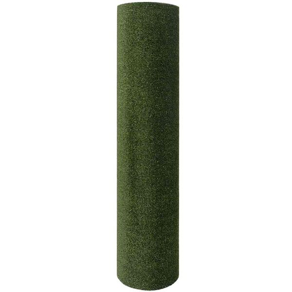 vidaXL Kunstgras 7/9 mm 1x15 m groen