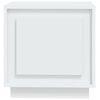 vidaXL Nachtkastjes 2 st 44x35x45 cm bewerkt hout wit