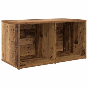 vidaXL Tv-meubelset 72 x 35 x 37 cm Bruin Bewerkt hout