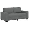 vidaXL 2-zitsbank 180x77x82 cm stof donkergrijs