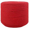 vidaXL Katoen Touw 4 mm 100 m Rood 100% Katoen