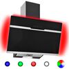 vidaXL Afzuigkap RGB-LED 60 cm roestvrij staal en gehard glas