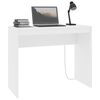 vidaXL Bureau 90x40x72 cm bewerkt hout wit