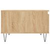 vidaXL Salontafel 55x55x36,5 cm bewerkt hout sonoma eikenkleurig