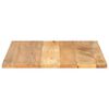 vidaXL Tafelblad vierkant 80x80x3,8 cm massief mangohout