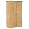 vidaXL Kledingkast BODO 99x53,5x173 cm massief grenenhout wit