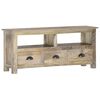vidaXL Tv-meubel 110x30x50 cm massief mangohout