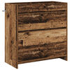vidaXL Badkamer Onder Wasbak Kast Oud hout 78,5 x 37,5 x 81 cm