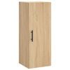 vidaXL Bovenkast 34,5x34x90 cm sonoma eikenkleurig