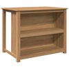 vidaXL Keukeneiland PANAMA 112x77x90 cm massief grenenhout