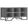 vidaXL Schoenenkast 90x38x45,5 cm bewerkt hout grijs sonoma eikenkleur