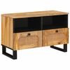 vidaXL TV-kast met lade Bruin 70 x 33 x 46 cm Massief Mango Hout