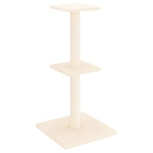 vidaXL Kattenmeubel met sisal krabpalen 73 cm cr&egrave;mekleurig
