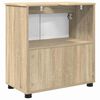 vidaXL Badkamer Kast met opslag Sonoma Eiken 61 x 35 x 64 cm