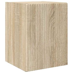 vidaXL TV Wandkast Wandgemonteerd Sonoma 30 x 31 x 40 cm Bewerkt hout