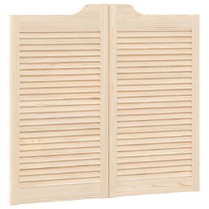 vidaXL Schuifdeuren Naturel 90 x 50 cm Massief grenenhout