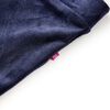Kinderbroek fluweel 140 donkerblauw