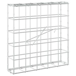 vidaXL Gabion met 3,5 mm Draad en 10x10 cm Gaas 50x20x50 cm