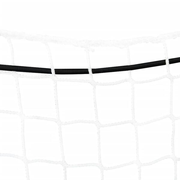 vidaXL Aanhangwagennet elastisch touw 6x3,5 m polypropeen wit