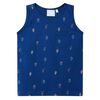 vidaXL Kindertopje 140 donkerblauw