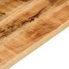 vidaXL Tafelblad rechthoekig 100x30x2,5 cm massief ruw mangohout