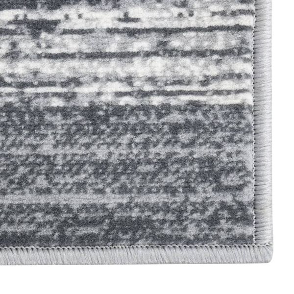 vidaXL Tapijtloper 100x450 cm BCF grijs