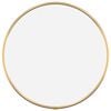 vidaXL Wandspiegel rond &Oslash;30 cm goudkleurig
