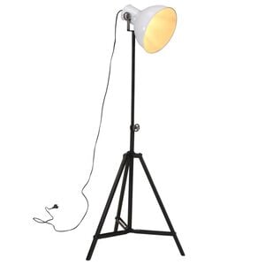 vidaXL Vloerlamp 25 W E27 61x61x90/150 cm wit