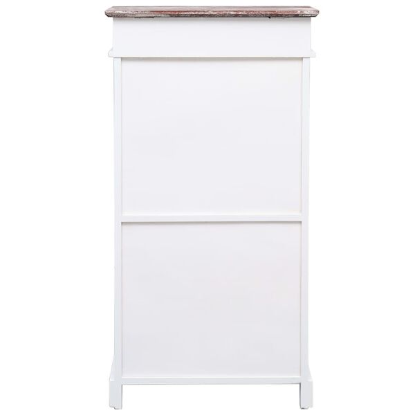 vidaXL Schoenenkast 50x28x98 cm paulowniahout bruin