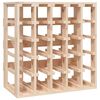 vidaXL Wijnrek 58,5x33x60,5 cm massief grenenhout