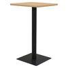 vidaXL Bistrotafel 78,5x78,5x107 cm eikenkleurig