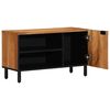 vidaXL TV-kast met plank Bruin 80 x 33 x 46 cm Massief Mango Hout