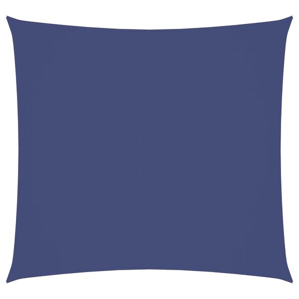 vidaXL Schaduwdoek vierkant 4x4 m oxford stof blauw