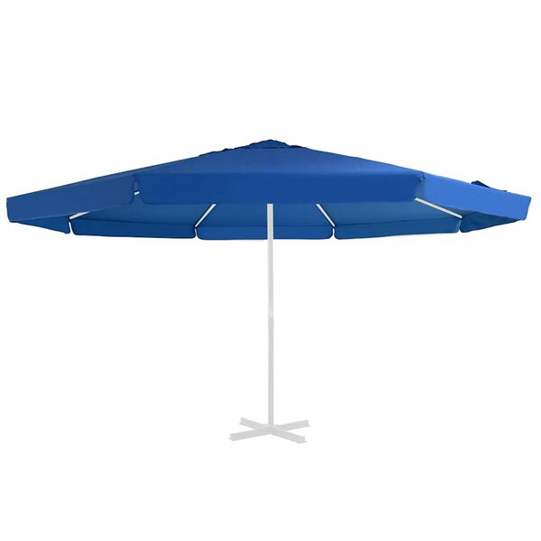 vidaXL Vervangingsdoek voor parasol 515 cm azuurblauw