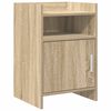 vidaXL Nachtkastjes Sonoma Eiken 40 x 36 x 60 cm Bewerkt hout