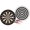 Abbey Darts Dartbord dubbelzijdig met 2 dartsets 52AZ-UNI-Uni