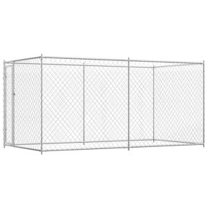 vidaXL Hondenkennel voor buiten 382x192x185 cm