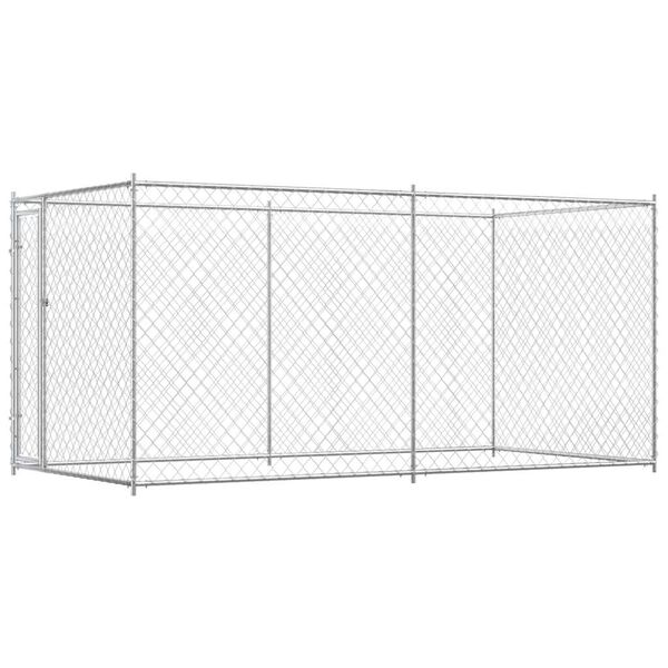 vidaXL Hondenkennel voor buiten 382x192x185 cm