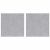 vidaXL Trapmatten 2 st 30 x 30 cm Zilver Aluminium Vierkant