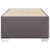 vidaXL Bedframe kunstleer grijs 80x200 cm