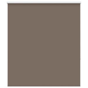 vidaXL Rolgordijn verduisterend koffie 125x130 cm stofbreedte 121,6 cm