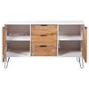 vidaXL Dressoir New York 130,6 x 43 x 73,6 cm Massief grenenhout