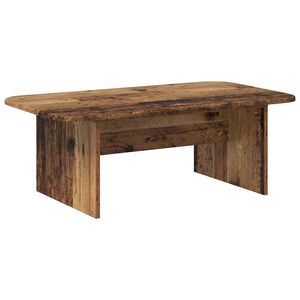 vidaXL Salontafel Oudhout 93 x 53 x 33 cm Bewerkt hout