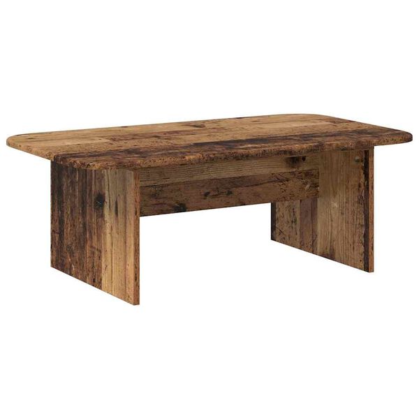 vidaXL Salontafel Oudhout 93 x 53 x 33 cm Bewerkt hout