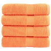 vidaXL Badhanddoeken SOLUND 4 st 600 g/m&sup2; 100x150 cm
