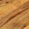 vidaXL Tafelblad ovaal 140x60x2,5 cm massief mangohout