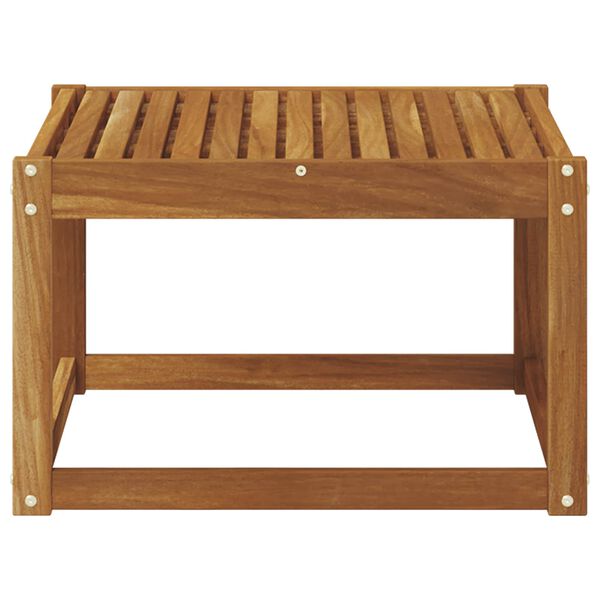 vidaXL Tuintafel Massief Acaciahout Naturel 59 x 59 x 37 cm